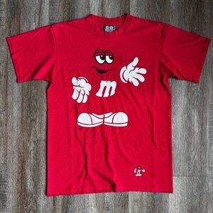 Vintage 90s M&Ms Red T-Shirt 1997 - size Large